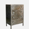 Vintage Industrial 4 Drawer Chest