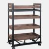 Industrial-Wheel-Bookshelf | Best of Exports