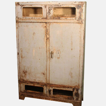 Antique Look Industrial Cabinet