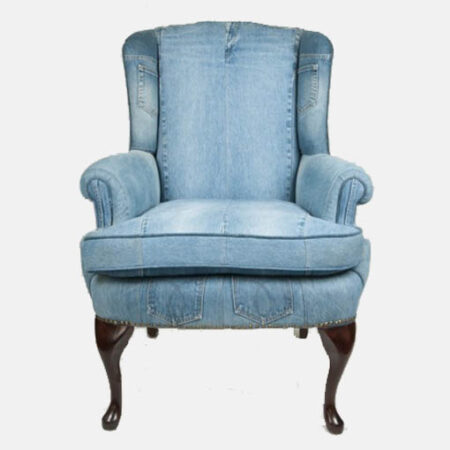 Denim Arm Chair