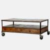 Industrial Coffee Table with storage