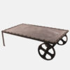 Vintage Cart Industrial Table