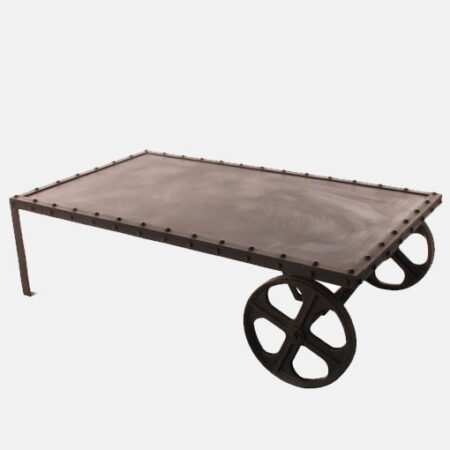 Vintage Cart Industrial Table