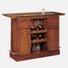 Solid Wooden Bar Cabinet