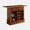 Solid Wooden Bar Cabinet