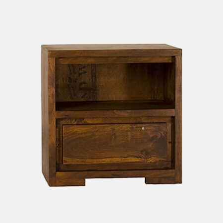 Solid Wooden Bed Side 4