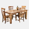 Solid Wooden Dining Set 4