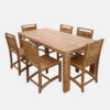 Solid Wooden Dining Set 5
