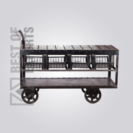 Industrial Bar Cabinet