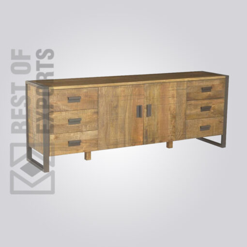 Metal/Wood Sideboard