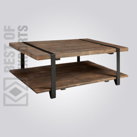 Industrial Square Coffee Table