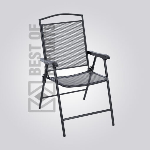 Industrial Iron Arm Chair 1