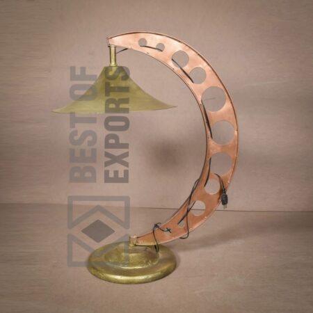 Industrial Moon shaped Table Lamp