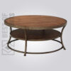 Industrial Round Coffee Table