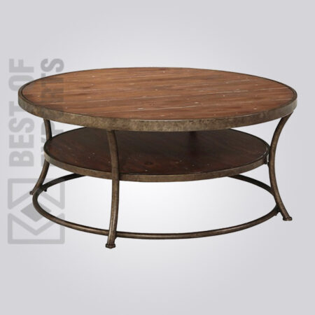 Industrial Round Coffee Table