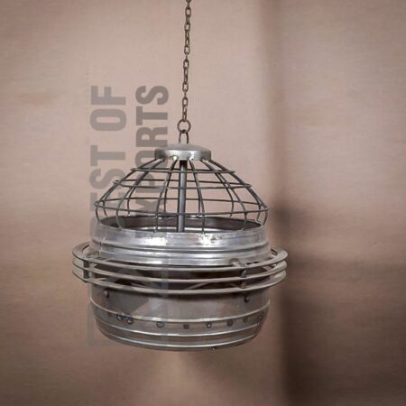 Industrial Cage Style Ceiling Lamp