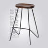 Simple Metal Bar Stool