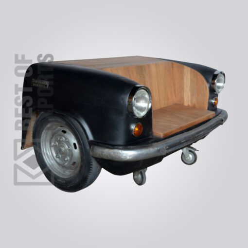 Ambassador Car Industrial Wooden Sofa Front