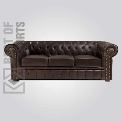 Chesterfield Leather Sofa