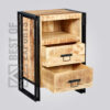 industrial furniture india | Industrial Sidetable With Drawer | Best of Exports