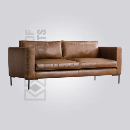 Aric Modern Leather Sofa