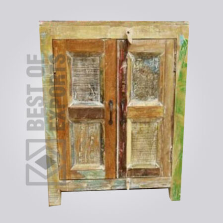 Reclaimed Wood Small Height Cabinet