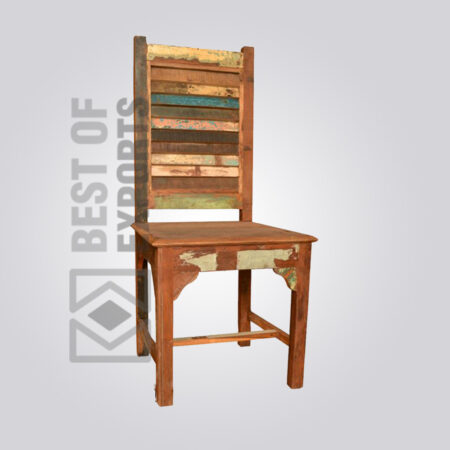 Reclaimed Wood Dining Chair