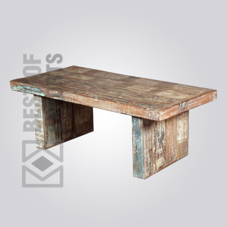 Simple Reclaimed Wood Coffee Table