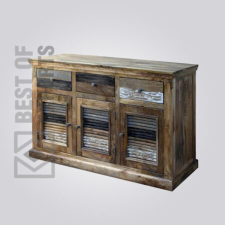 Reclaimed Wood Drawer Cabinet