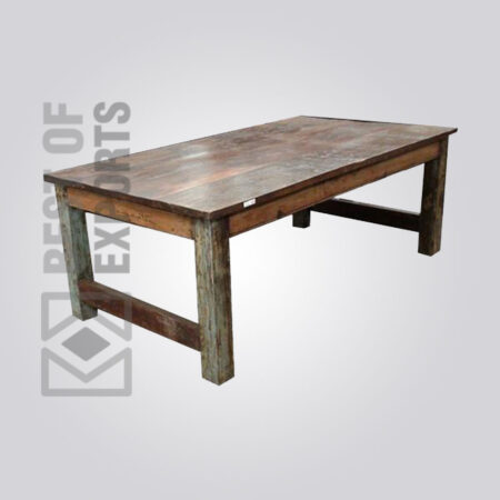 Elegant Reclaimed Wood Dining Table