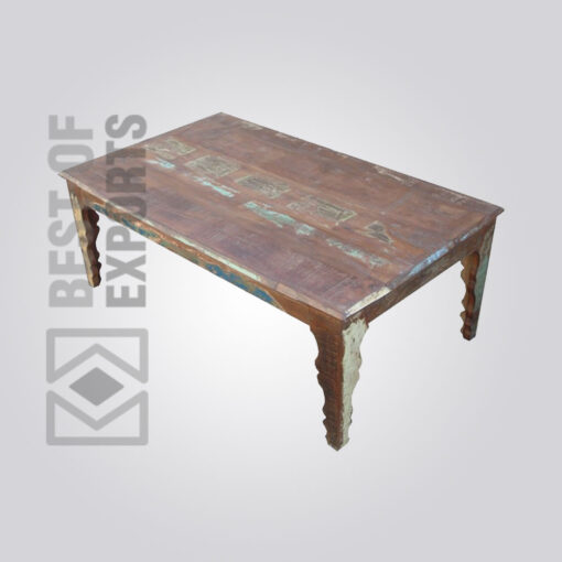 Reclaimed Wood Dining Table - 8