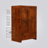 Modern Wooden Almirah With Drawer - 2