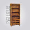 Solid Wooden Bookcase - 3