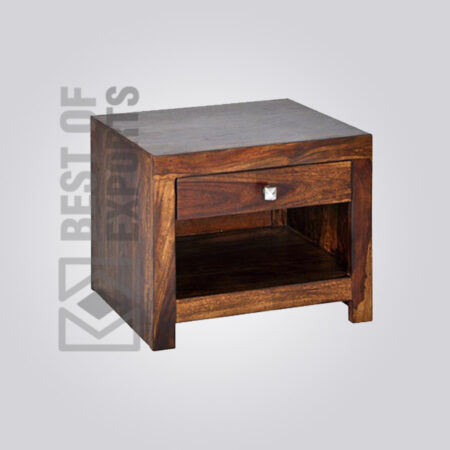 Wooden Bedside Table - 2