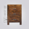 Wooden Bedside Table With Drawer