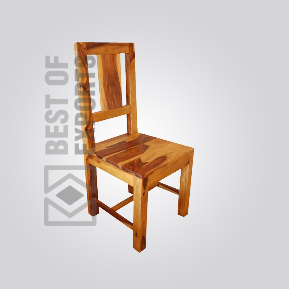 Solid Wooden Dining Chair - Best of Exports