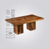 Wooden Coffee Table - 2