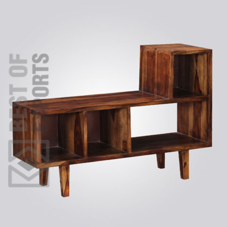 Solid Wood Media Stand - 2