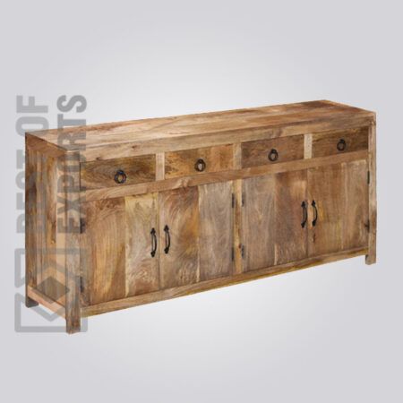 Four Doors and Drawers Sideboard