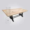 Maeve Live Edge Industrial Table