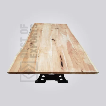 Maeve Live Edge Industrial Table