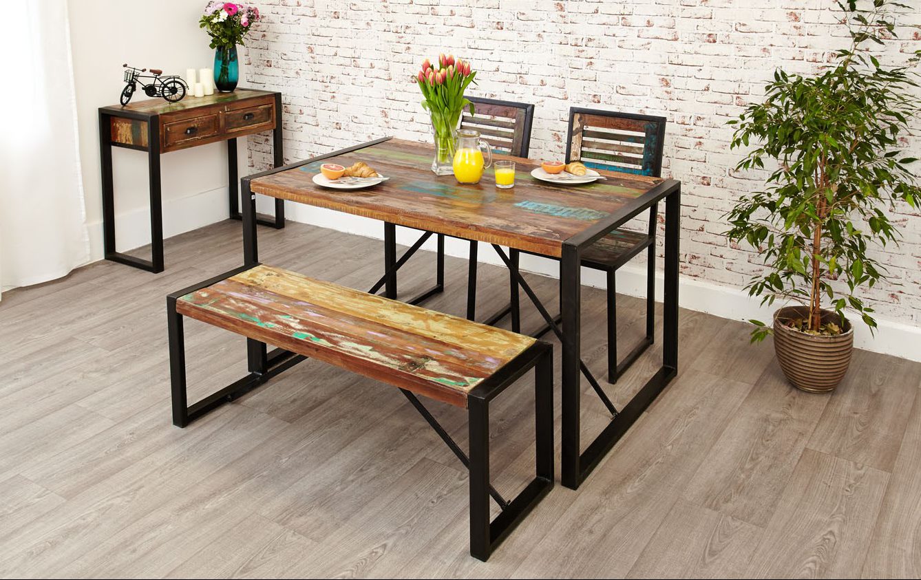 reclaimed wood desks