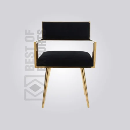 Midnight Metal Dining Chair