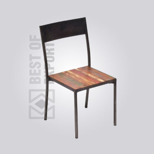 Reclaimed Wood Metal Outdoor Chair