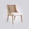 Rustic Cane Dining Chair