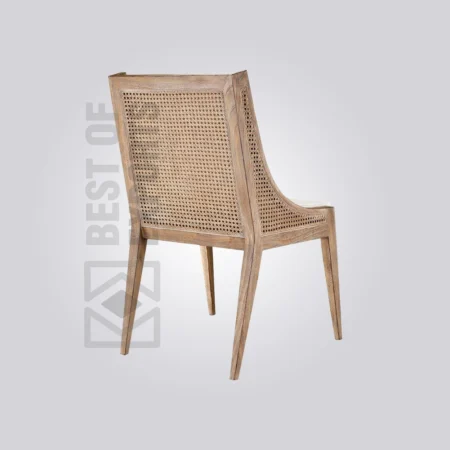 Rustic Cane Dining Chair