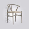 Sleek Wooden Woven Dining Chair