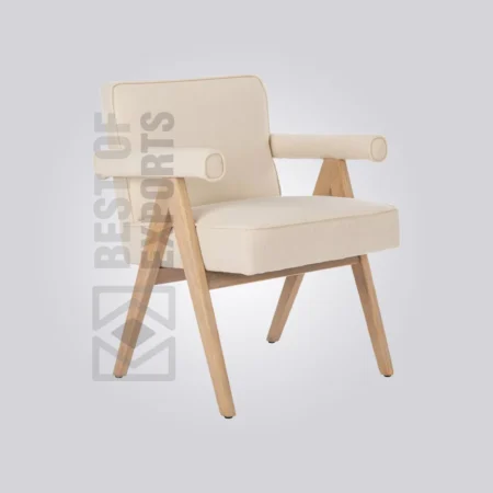 Upholstered Chandigarh Armchair