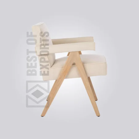 Upholstered Chandigarh Armchair