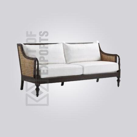 2 Seater Cane Sofa